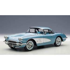 1/18 Chevrolet Corvette 1958 (голубой)