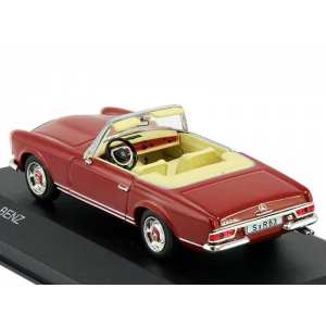 1/43 MERCEDES-BENZ 230 SL Roadster (W113) 1963 Dark Red