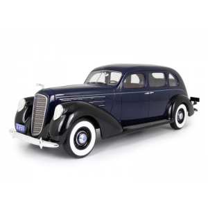 1/18 Lincoln V-12 Model K Limousine 1937 темно-синий с черным