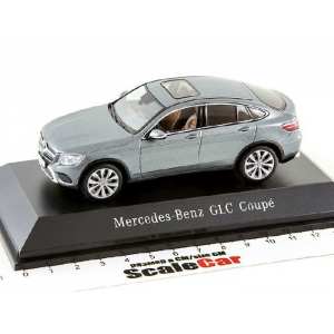 1/43 Mercedes-Benz GLC Coupe 2016 C253 selenite grey met. Серый металик