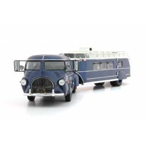 1/43 Reo Truck USA 1938 синий с белым