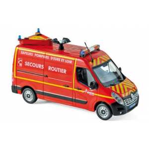 1/43 Renault Master III Pompiers-Secours Routier (дорожная пожарно-спасательная служба) 2014