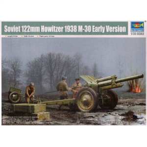 1/35 Пушка Soviet 122mm Howitzer 1938 M-30 Early Version