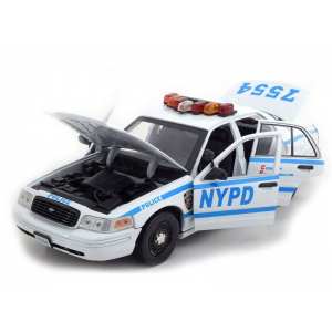 1/18 Ford Crown Victoria Police Interceptor New York City Police Department (NYPD) Jamie Reagans 2001 (Полиция Нью-Йорка из т/с