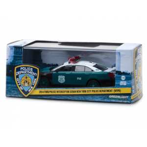 1/43 Ford Taurus Police Interceptor Sedan New York City Police Department (NYPD) 2014 Полиция Нью-Йорка зеленый