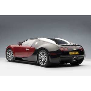 1/12 Bugatti 16.4 VEYRON BLACK/RED