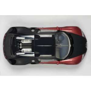 1/12 Bugatti 16.4 VEYRON BLACK/RED