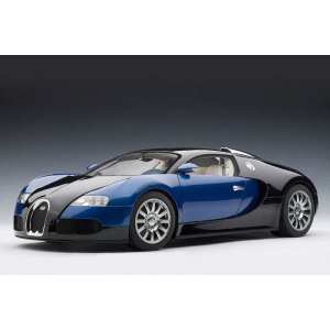 1/12 Bugatti 16.4 Veyron (Production Version, Black / Blue Metallic)