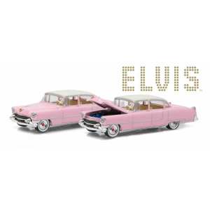 1/64 Cadillac Fleetwood 60 Elvis Presley Pink Cadillac 1955 Элвис Пресли