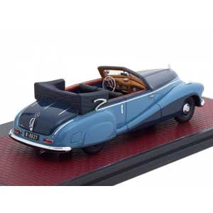 1/43 Mercedes-Benz 320A (W142) Spezial Cabriolet Tan Tjoan Keng 1948 Light Blue/Blue