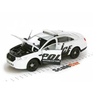 1/24 Ford Police Interceptor 2013 белый