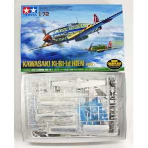 1/72 Kawasaki KI-61-ID HIEN (TONY) silver plated (литники хромированные)