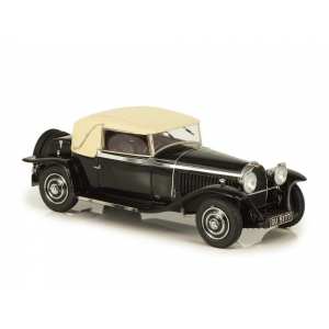 1/43 Bugatti Type 46 Faux Cabriolet Veth & Zoon 46293 1930 черный