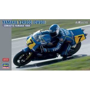 1/12 Мотоцикл Yamaha YZR500 Sonauto Yamaha 1988 Limited Edition