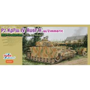 1/35 Танк Pz.Kpfw.IV Ausf.H w/Zimmerit Mid-Production HJ Div. Normandy