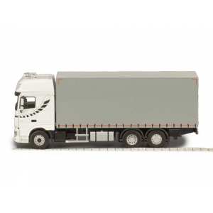1/43 DAF XF 480 грузовик с прицепом STB 2017 белый с серым