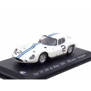 1/43 Maserati Tipo 151 2 McLaren/Hangsen 24h du Mans 1962