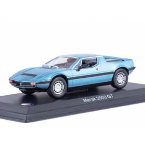 1/43 Maserati Merak 2000 GT 1977 синий металлик