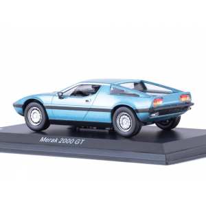 1/43 Maserati Merak 2000 GT 1977 синий металлик