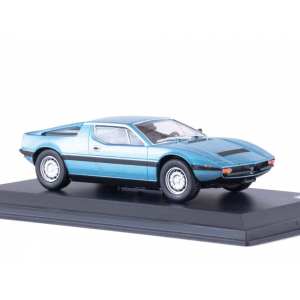 1/43 Maserati Merak 2000 GT 1977 синий металлик