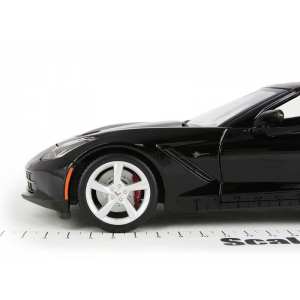 1/18 CHEVROLET Corvette С7 2014 черный