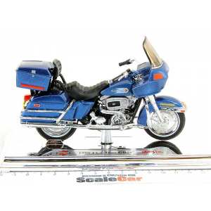 1/18 Мотоцикл Harley-Davidson FLT Tour Glide 1980 синий мет.