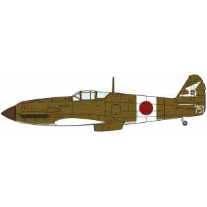 1/48 Самолет Kawasaki KI61-I Tei Type 3, 56 Regiment, Limited Edition