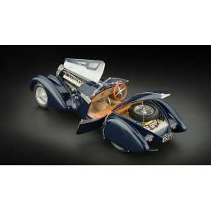 1/18 Bugatti 57SC Corsica Roadster 1938 темно-синий