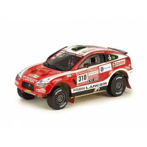 1/43 Mitsubishi Racing Lancer 310 G.Spinelli/H.Youseff, 2012 Dakar Rally
