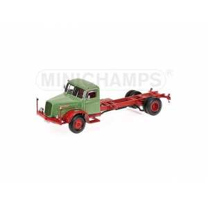 1/43 Henschel HS 140 CHASSIS 1954 GREEN/RED
