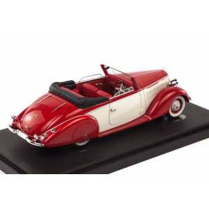 1/43 Mercedes-Benz 230 Graber Cabriolet W153 1939 красный с белым