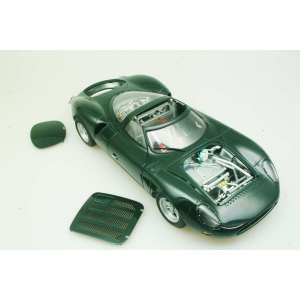 1/18 Jaguar XJ 13 british racing green зеленый