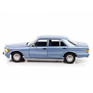 1/18 Mercedes-Benz 560 SEL (W126) 1991 голубой металлик