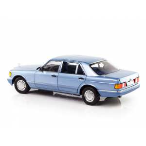 1/18 Mercedes-Benz 560 SEL (W126) 1991 голубой металлик