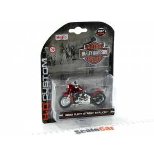 1/24 Мотоцикл Harley-Davidson FLSTF Street Stalker 2000
