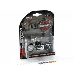 1/24 Мотоцикл Harley-Davidson FXSTS Springer Softail 2001