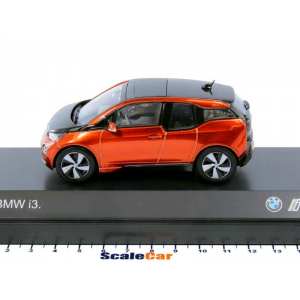 1/43 BMW i3 (I01) электромобиль оранжевый