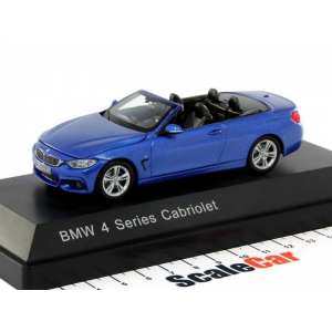 1/43 BMW 4 Series Convertible 2014 (F33) синий мет.