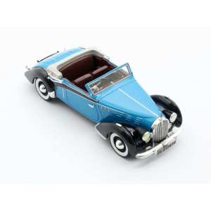 1/43 Voisin C30 Goelette Cabriolet Dubos 60007 (открытый) 1938 синий с черным