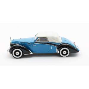 1/43 Voisin C30 Goelette Cabriolet Dubos 60007 (закрытый) 1938 синий с черным
