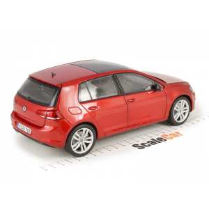 1/18 Volkswagen Golf VII (5-дверей) 2013 Sunset Red (красный)