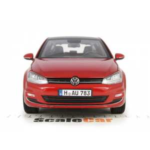 1/18 Volkswagen Golf VII (5-дверей) 2013 Sunset Red (красный)