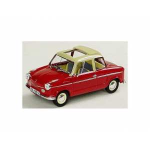 1/43 NSU Prinz I 1958 - Ruby Red with sun roof
