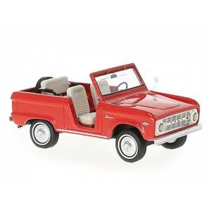 1/43 Ford Bronco 4x4 Roadster 1966 красный
