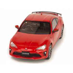 1/43 Toyota GT86 Coupe Facelift 2017 красный