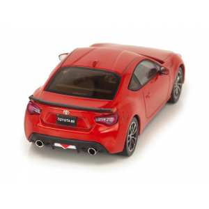 1/43 Toyota GT86 Coupe Facelift 2017 красный