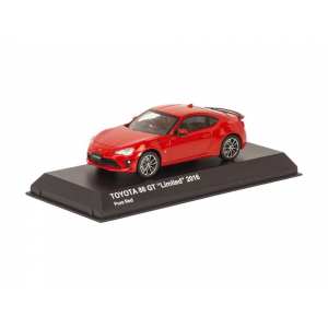 1/43 Toyota GT86 Coupe Facelift 2017 красный