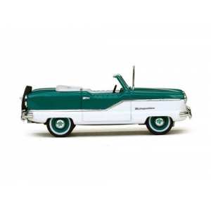 1/43 Nash Metropolitan convertible 1959 бирюзовый/белый