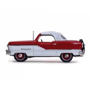 1/43 Nash Metroplitan Coupe 1959 красный с белым
