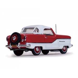 1/43 Nash Metroplitan Coupe 1959 красный с белым